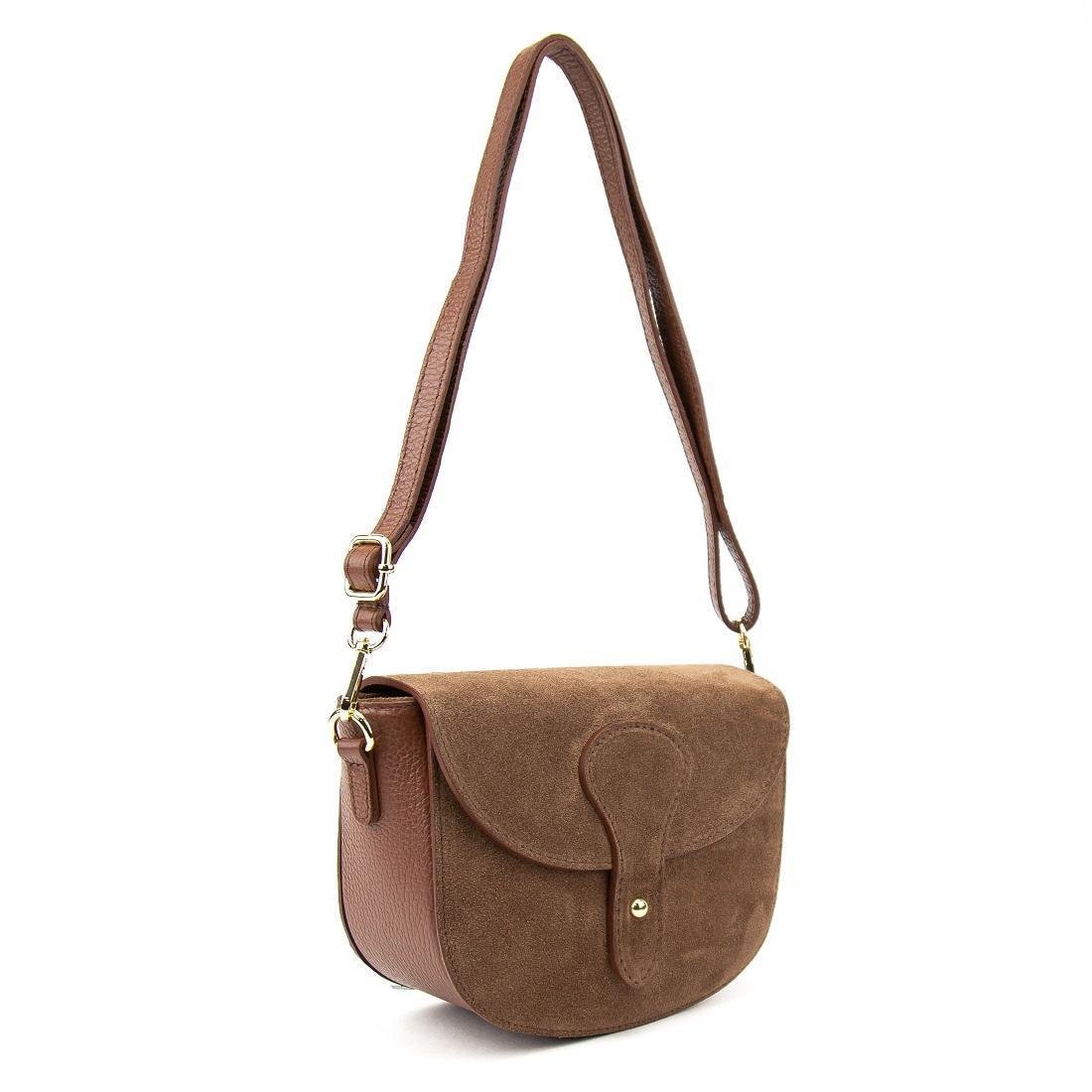 Женская сумка замшевая Firenze Italy F-IT-9876C Рыжый (2798991938) - фото 6