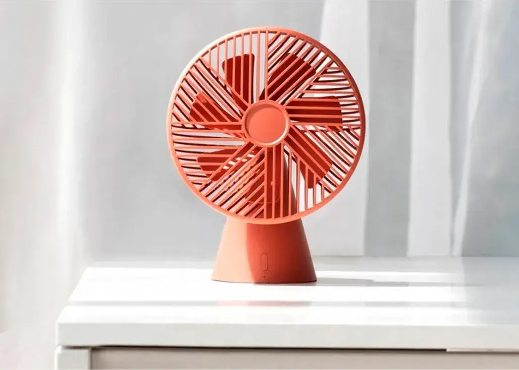 Вентилятор портативный Sothing Forest Desktop Fan DSHJ-S-1907 Red - фото 3