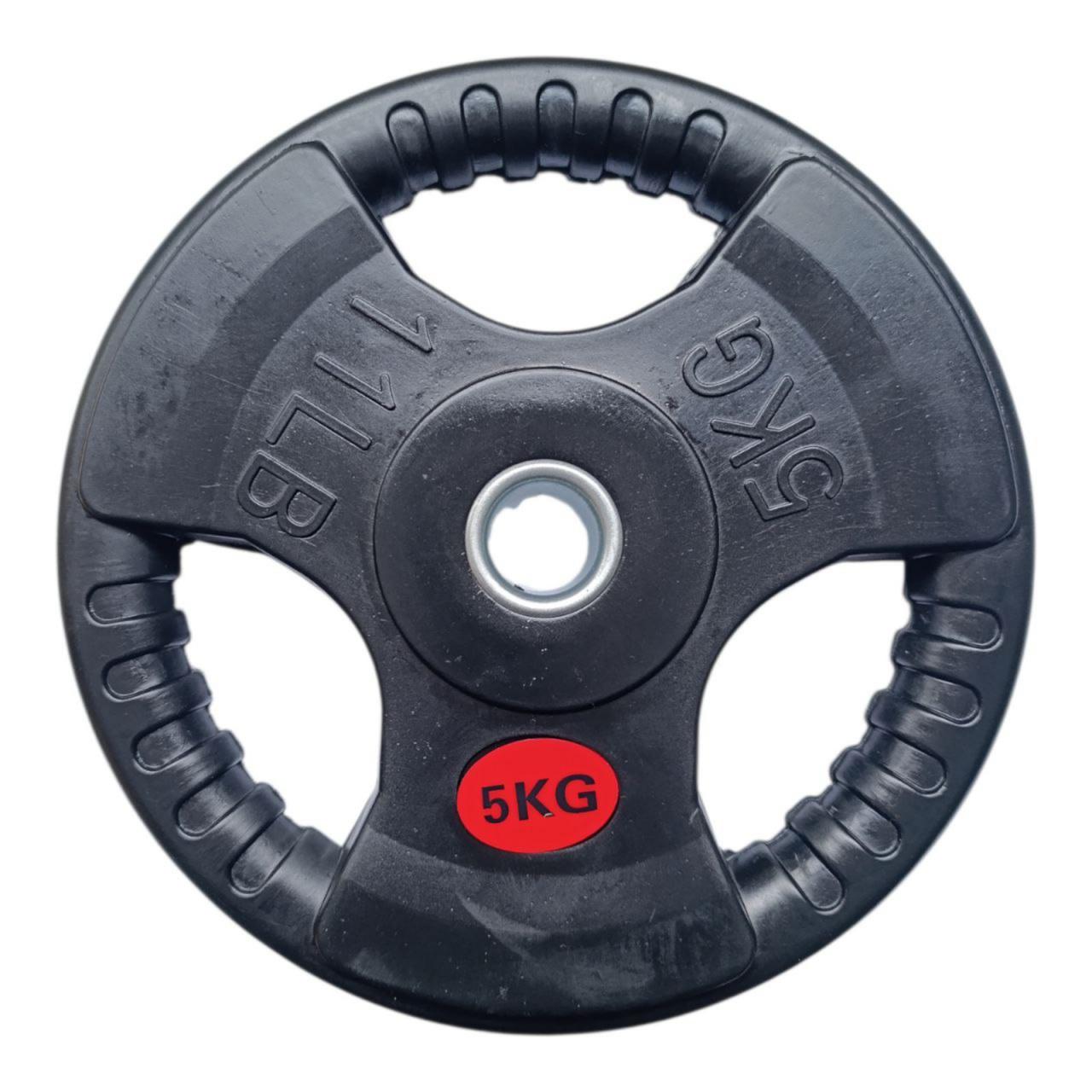 Диск для штанги с прорезями для хвата 5 кг (31845023)