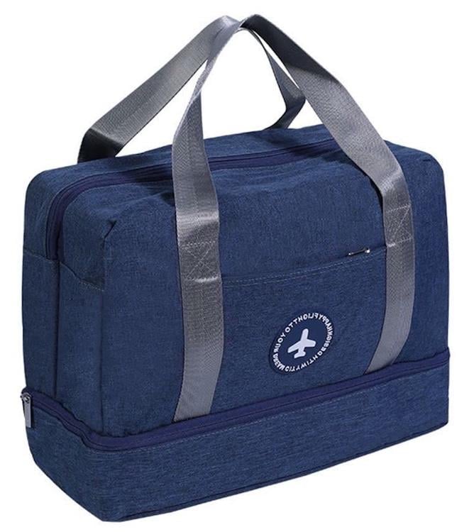 Сумка-рюкзак дорожная полиэстер 40х30х20 см Синий