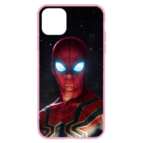 Чехол для iPhone 11 Pro Spiderman with glowing eyes
