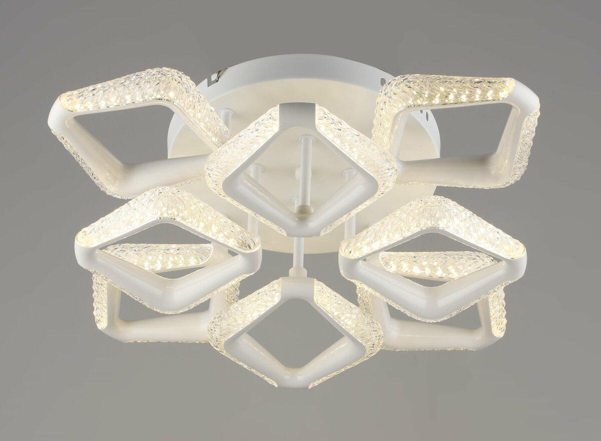 Люстра светодиодная акриловая B YH1301/8 WT 48W (45184)