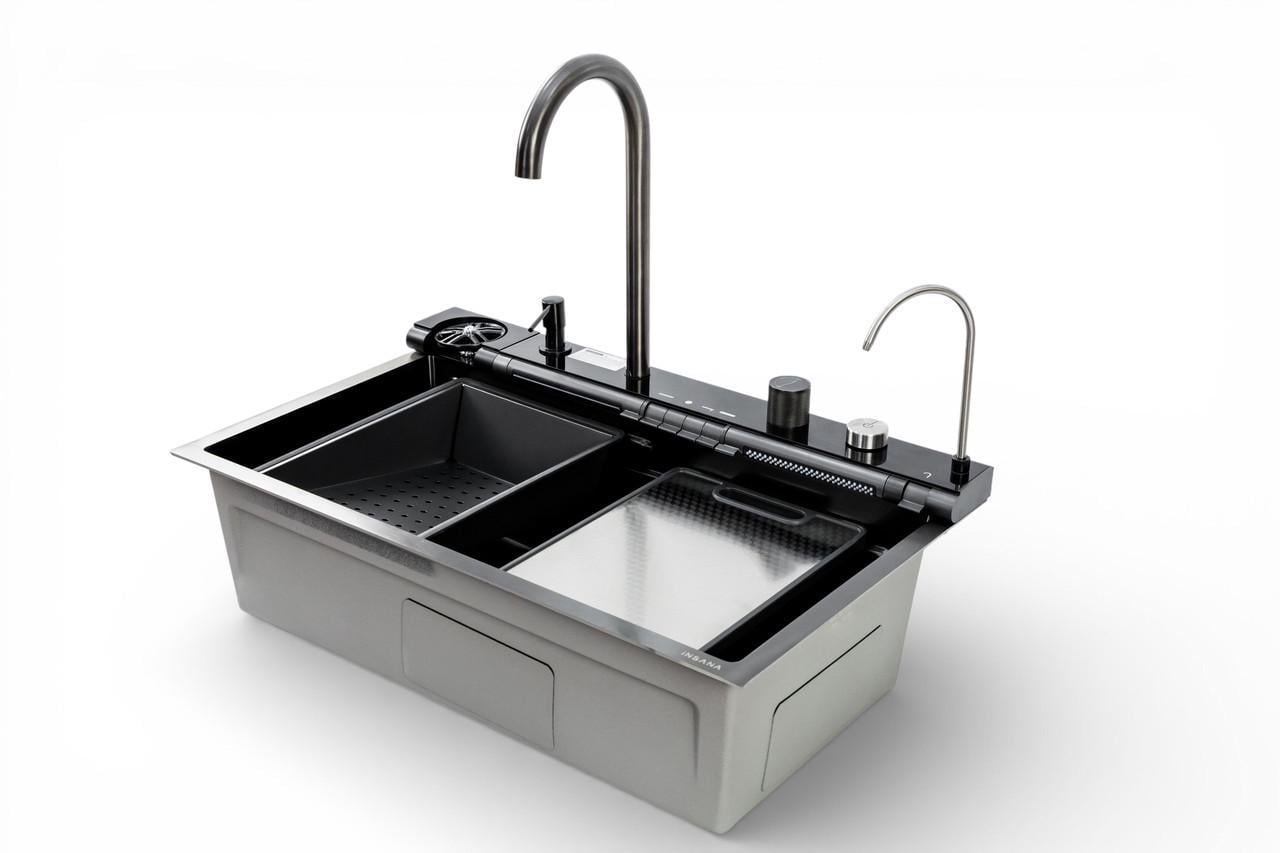 Мойка кухонная PIANO B-7 7546 75x46x22 см (А0059853)