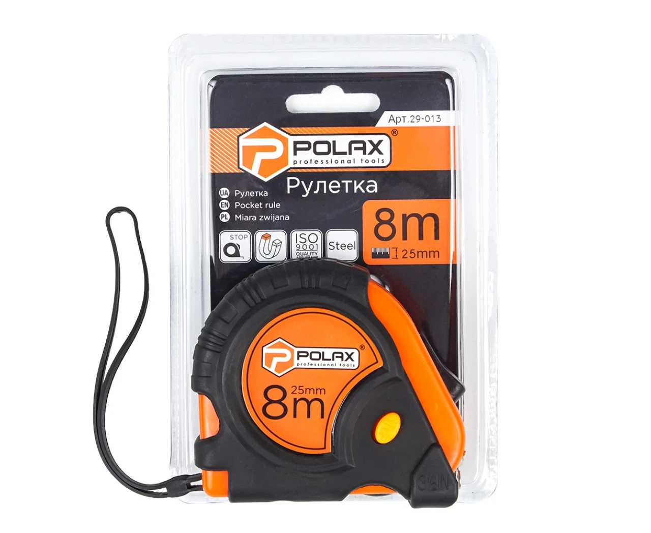 Рулетка обрезинена 8x25 мм (2420987359) - фото 2 Рулетка обрезинена 8x25 мм (2420987359) - фото 2