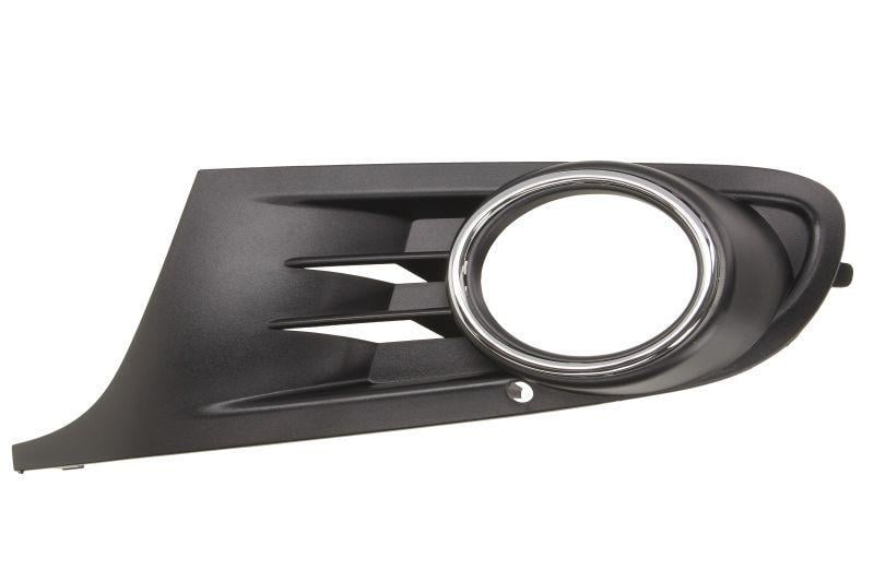 Решітка бампера AVTM Volkswagen Golf 6 09-12 ліва з отворами Хром (7411 917)