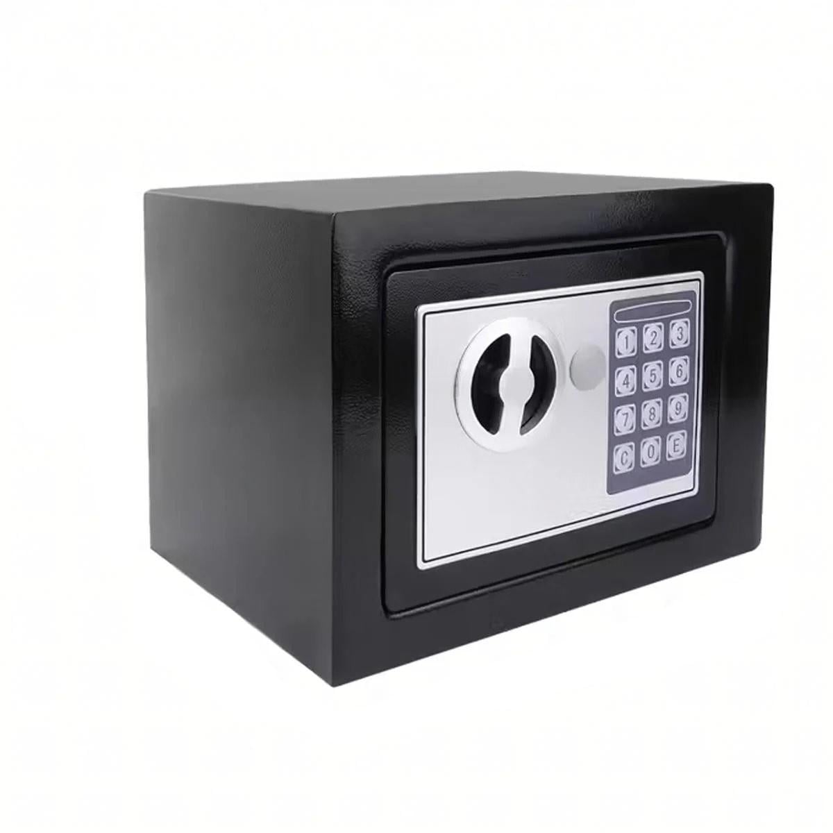 Сейф для дома MALATEC с электронным кодом и ключом черный сталь (32407308)