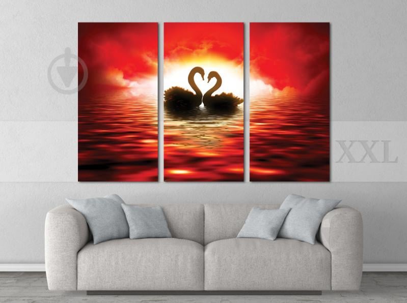 Модульна картина Poster-land Лебеді Art-122_XXL