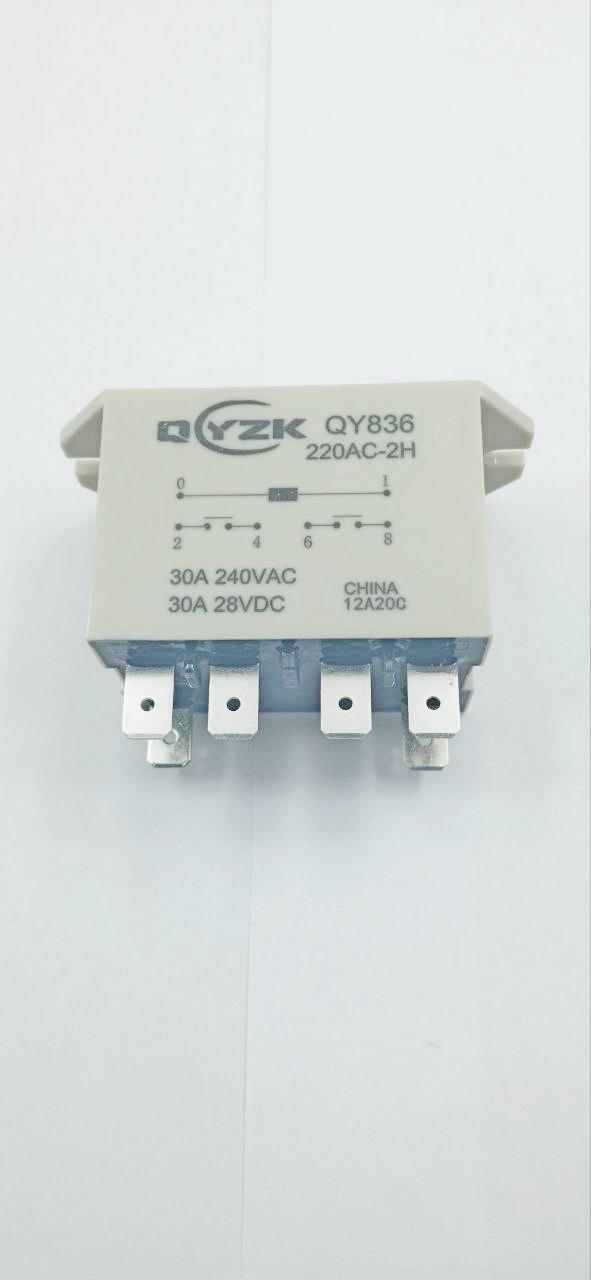 Реле QY836-220AC-2HP 220VAC 30A 2A катушка (32523)