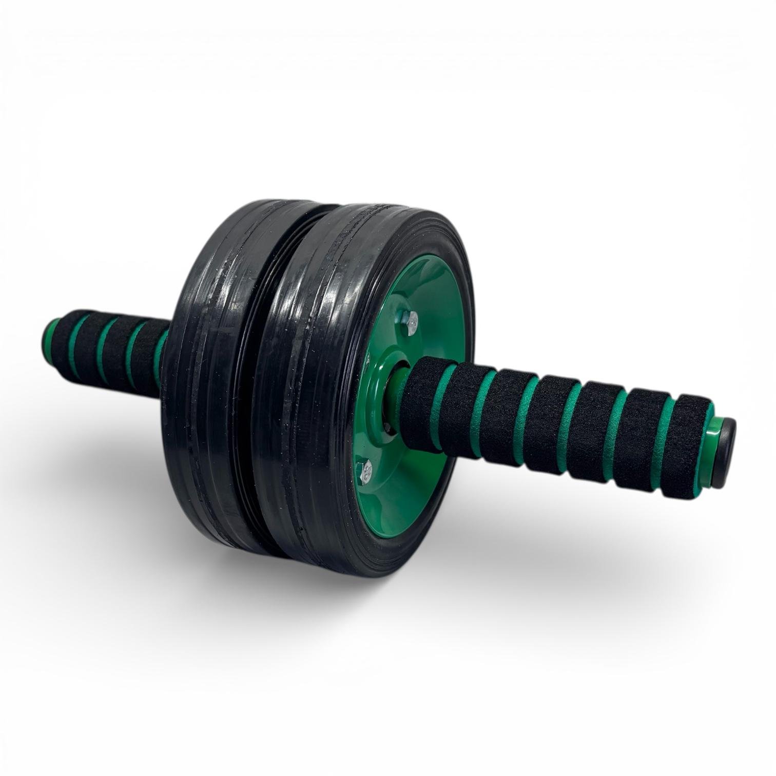 Ролик для преса Міць колесо подвійне Зелений (31365508) Ролик для преса Міць колесо подвійне Зелений (31365508)