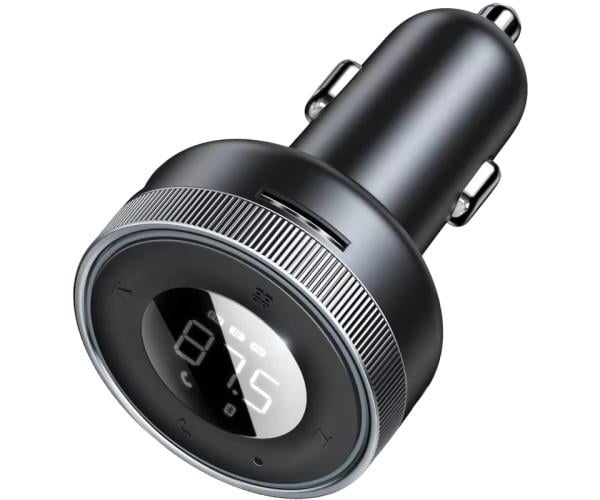 Модулятор FM BASEUS CCLH-01 Enjoy 2в1 MP3/Charger 3,4A Black - фото 4 Модулятор FM BASEUS CCLH-01 Enjoy 2в1 MP3/Charger 3,4A Black - фото 4