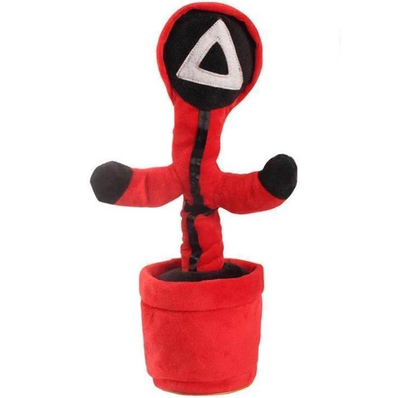 Игрушка танцующий кактус Dancing SQUID 120 песен Красный (536681)