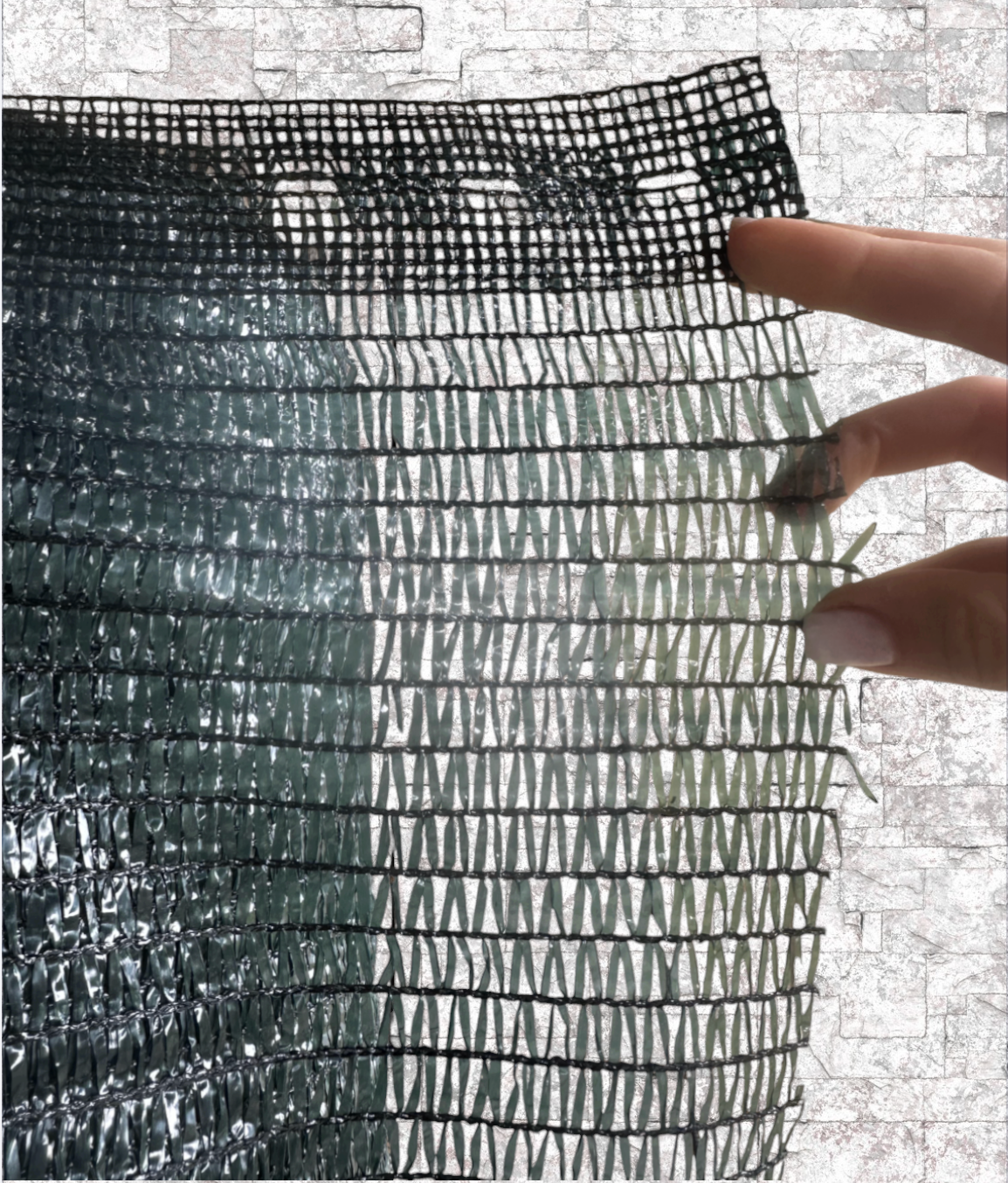 Сітка захисна затіняюча Добра Сіточка 60% 12x12 м - фото 4