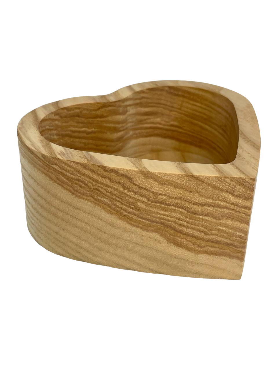 Форма для виготовлення свічок з дерева Серце велике Ясен (13804305)