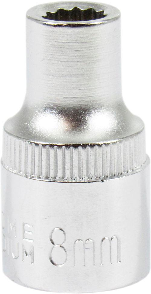 Головка торцевая низкая двенадцатигранная Intertool 1/2 8 мм (ET-0208)