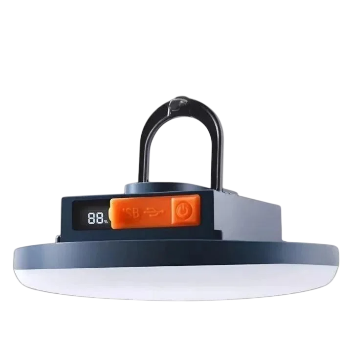 Ліхтар акумуляторний F4-155 з Power Bank 7200 mAh 54 LED USB Type C Біле світло/Синій (31869368)