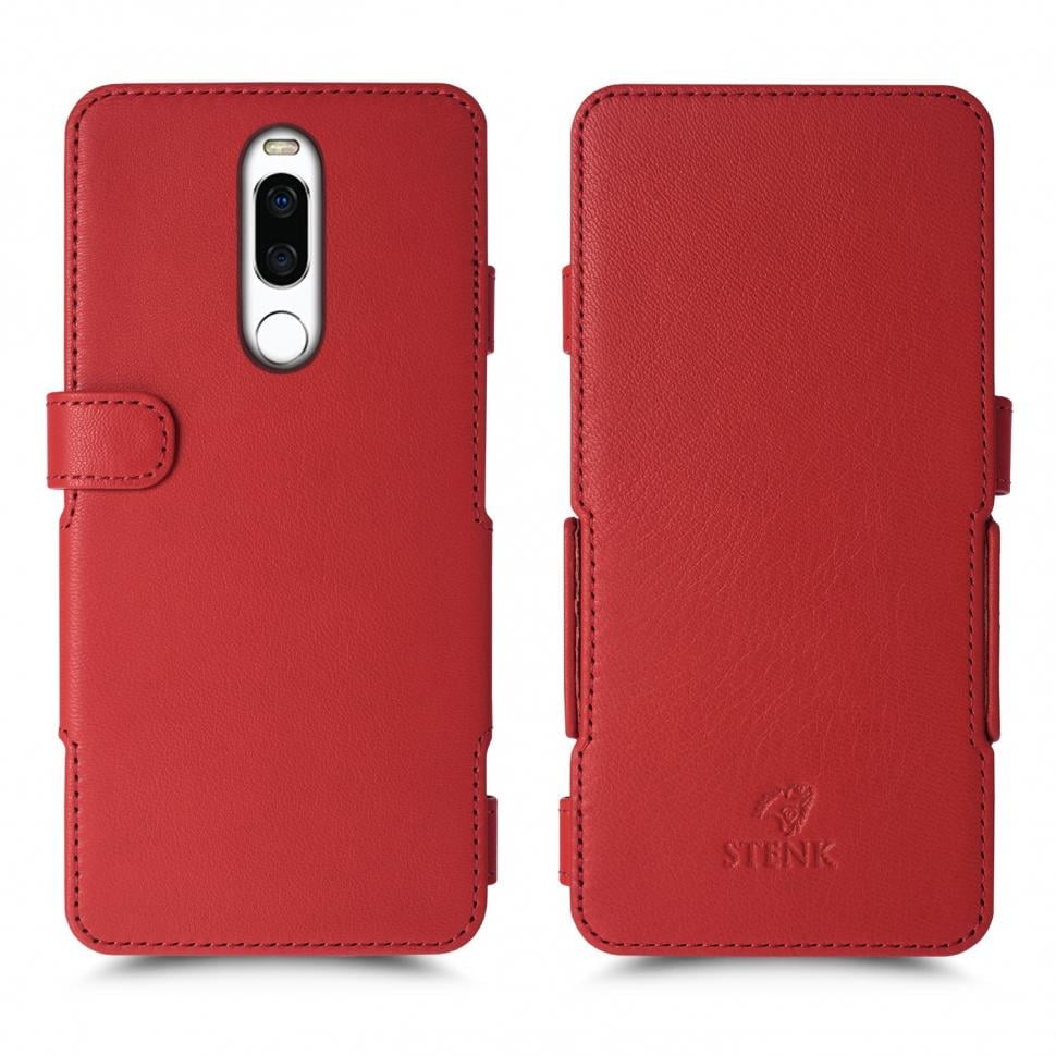 Чехол книжка Stenk Prime для Meizu X8 Красный (62121)