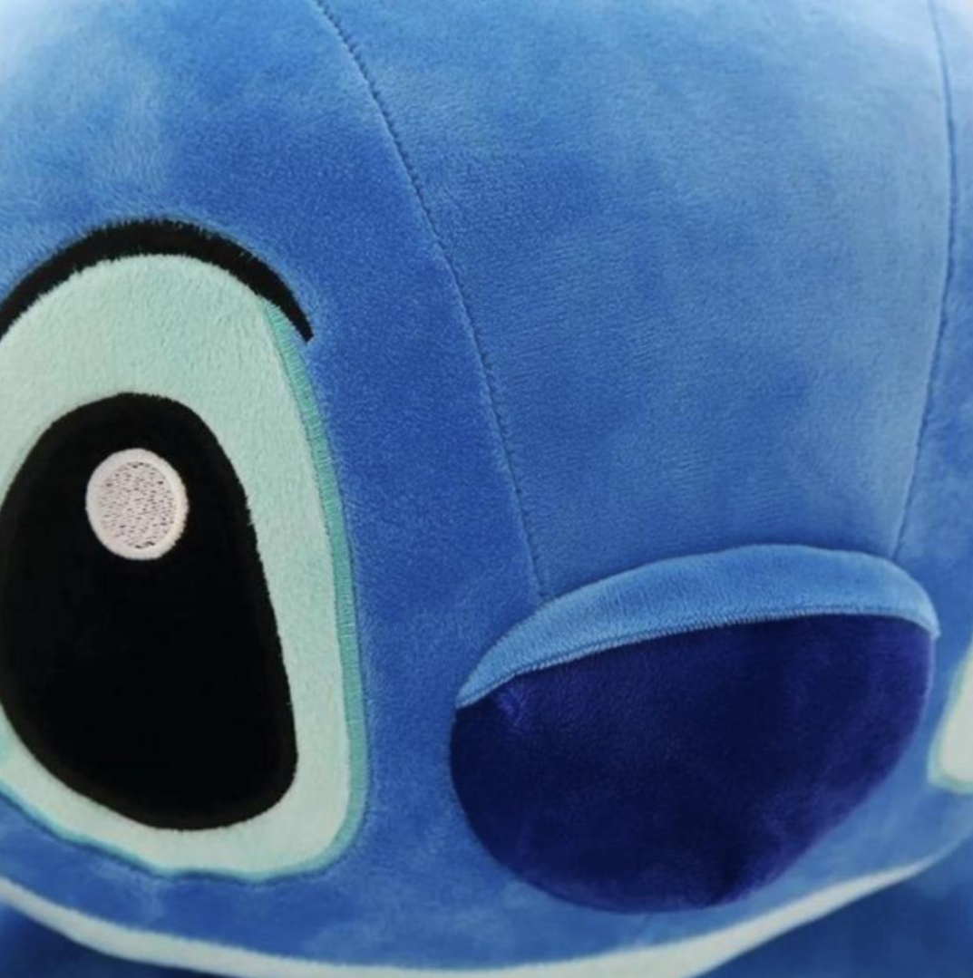 М'яка іграшка плюшева Stitch 50 см Синій (30101574) - фото 4 М'яка іграшка плюшева Stitch 50 см Синій (30101574) - фото 4