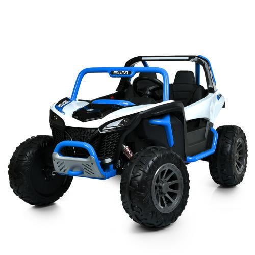Дитячий електромобіль Джип M 6066EBLR-4 Синій Дитячий електромобіль Джип M 6066EBLR-4 Синій