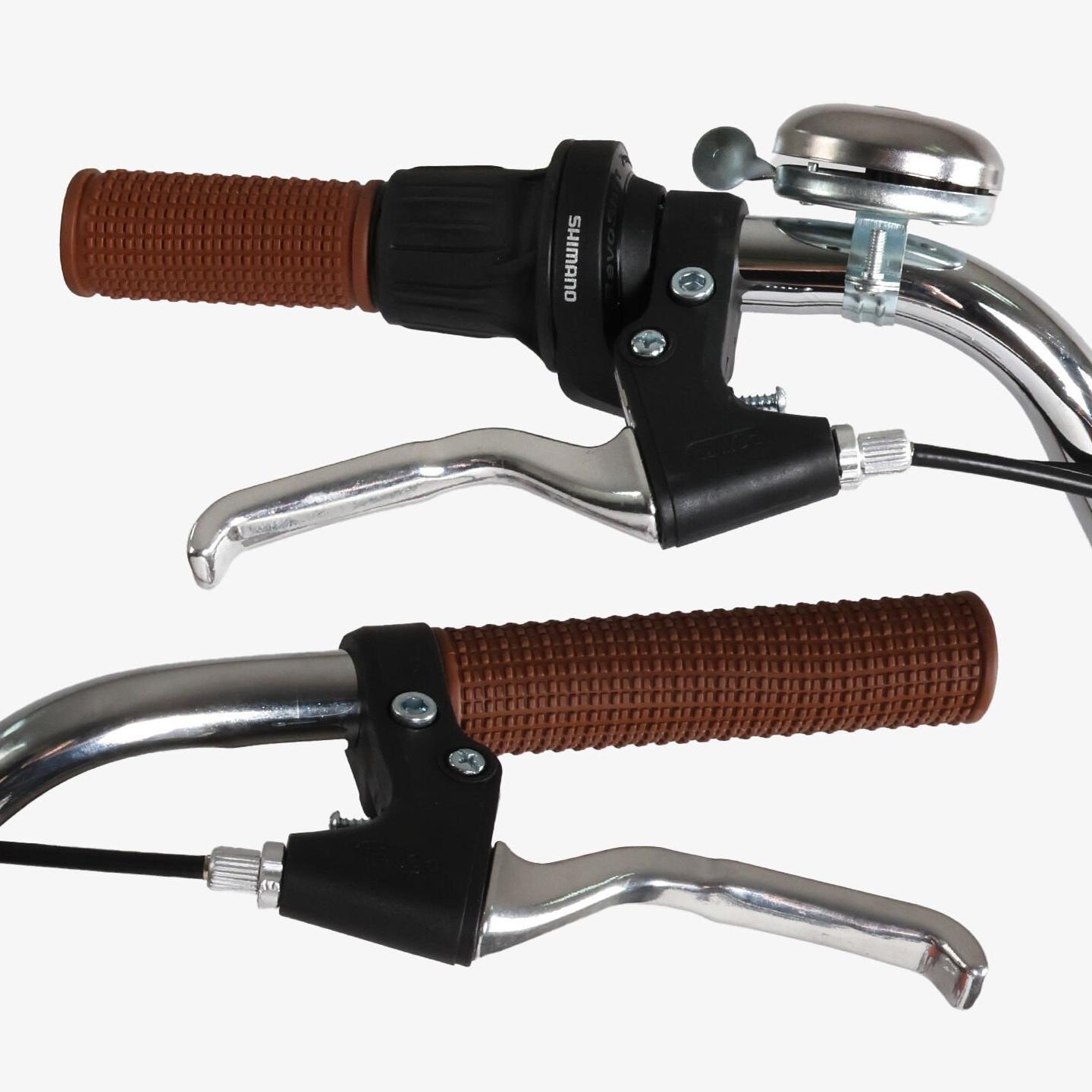 Велосипед городской Corso Liberty с корзиной и багажником рама 20"/28" Розовый - фото 5 Велосипед городской Corso Liberty с корзиной и багажником рама 20"/28" Розовый - фото 5