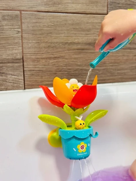 Игра для ванны Цветочек с воронкой (29541510) - фото 4 Игра для ванны Цветочек с воронкой (29541510) - фото 4
