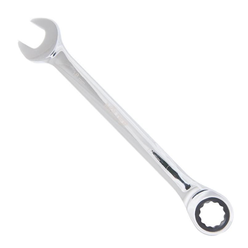 Ключ комбінований Molder CR-V з тріскачкою 18мм (MT56018) - фото 2 Ключ комбінований Molder CR-V з тріскачкою 18мм (MT56018) - фото 2