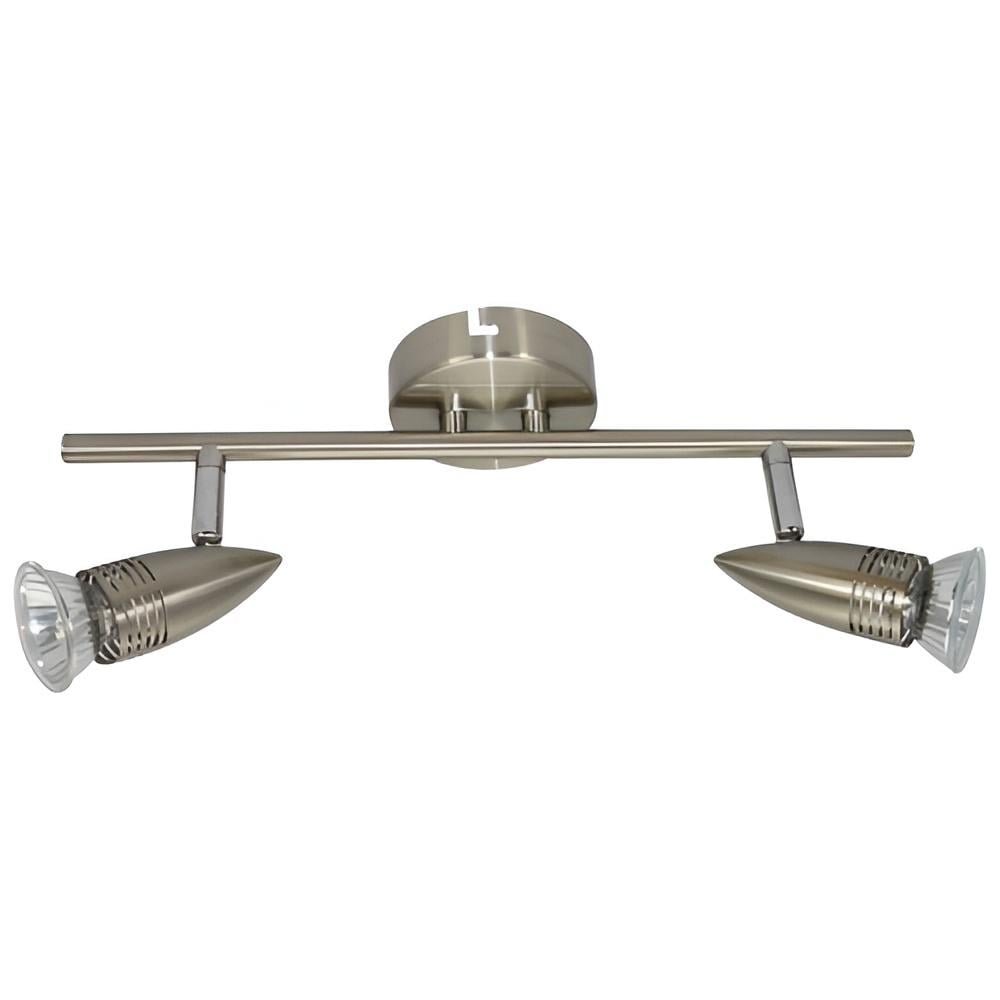 Спот Lemanso ST187/2 двойной GU10 50W Хром матовый (12493)