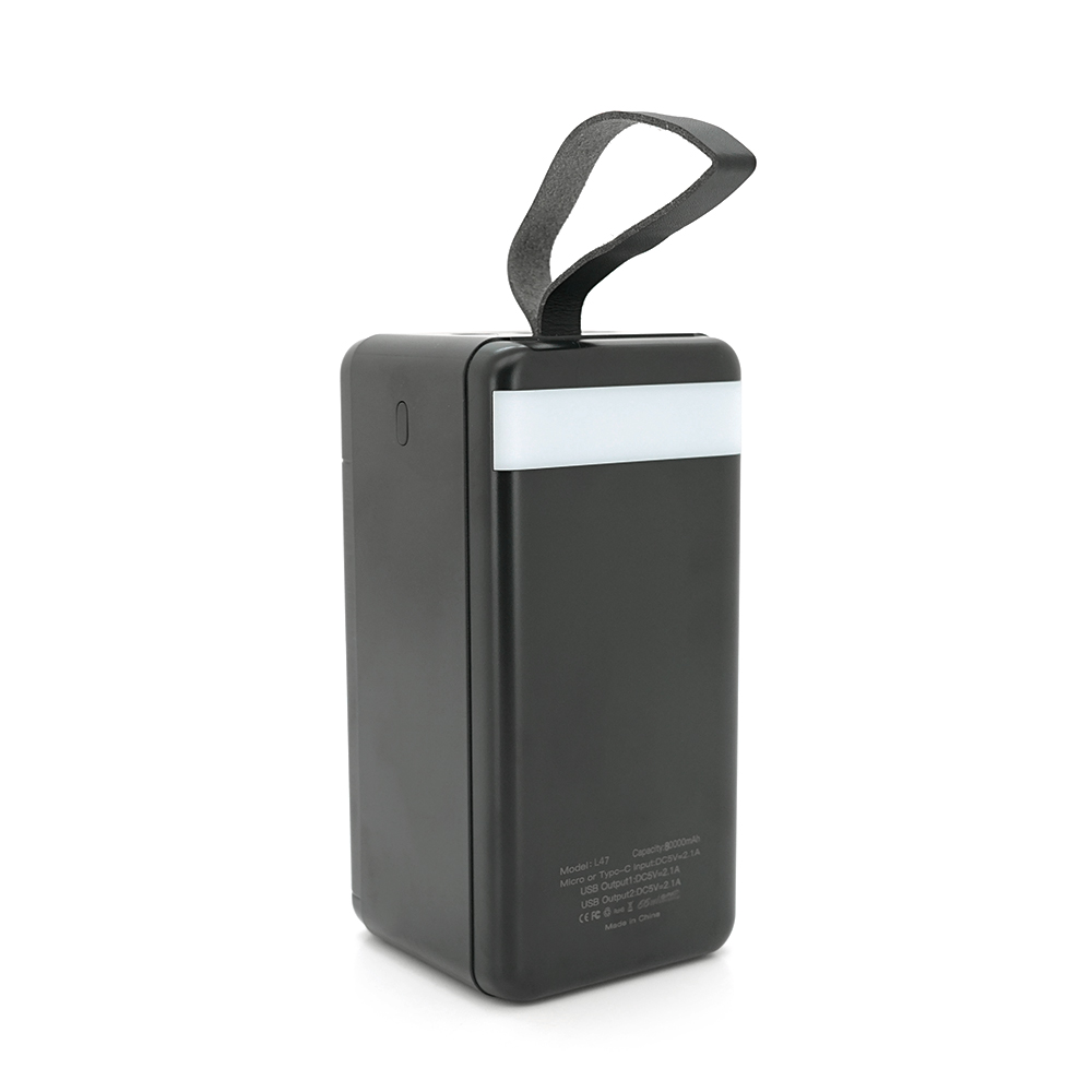 Повербанк Lionpatton L47 80000 mAh QC3,0 MicroUSB Type-C Lighting 3xUSB Black Box (YUT_V9881) - фото 2 Повербанк Lionpatton L47 80000 mAh QC3,0 MicroUSB Type-C Lighting 3xUSB Black Box (YUT_V9881) - фото 2