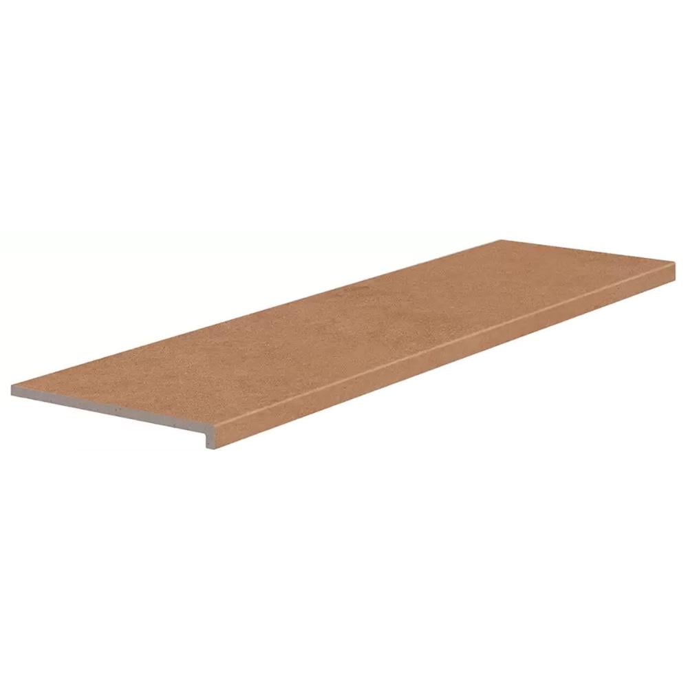 Ступенька из керамогранита Peld. Recto Essenza Rust C-3 коричневая 30x1200x330 мм (004668)