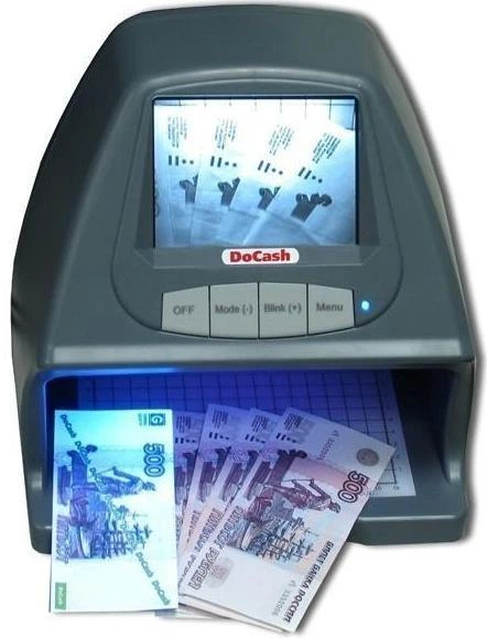 Детектор банкнот DoCash DVM Big IR UV (578329370)