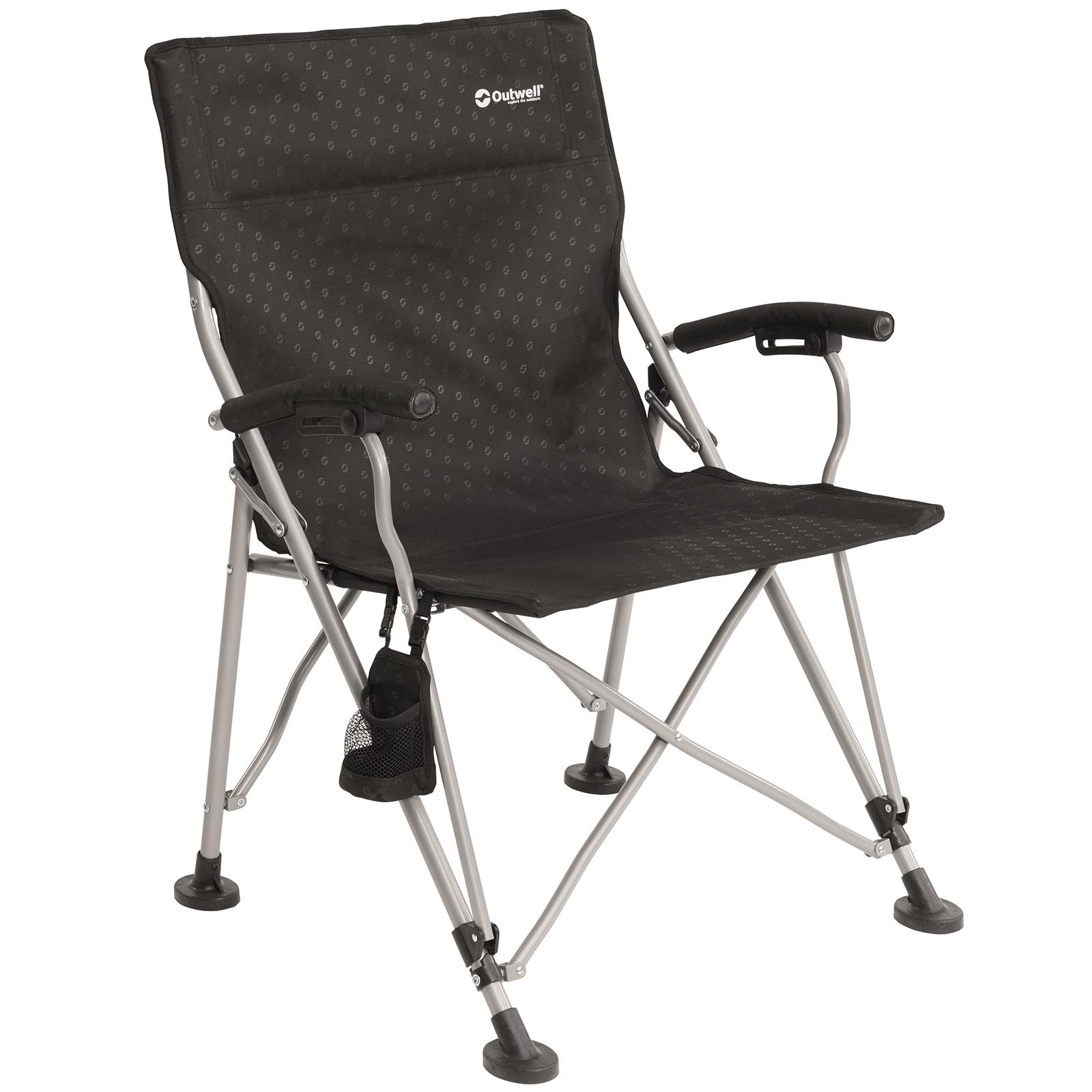 Стул туристический кемпинговый Outwell Campo XL Black (470323)