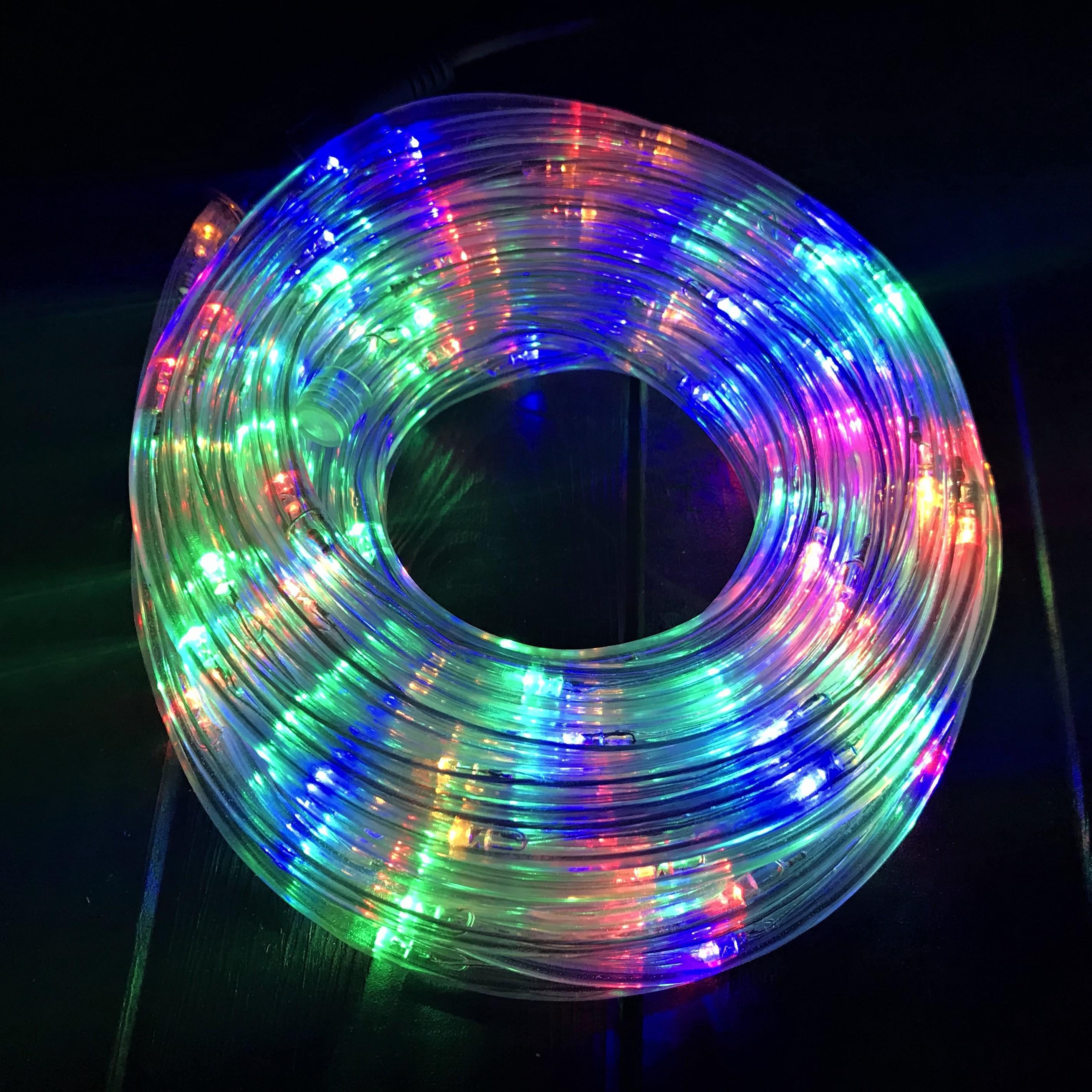 Дюралайт Уличный LED 10 метров Мультицвет RGB с Контролером 220V