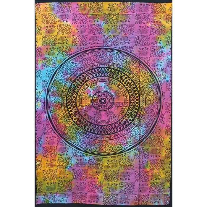 Покрывало односпальное Слоны цветные (9040662)