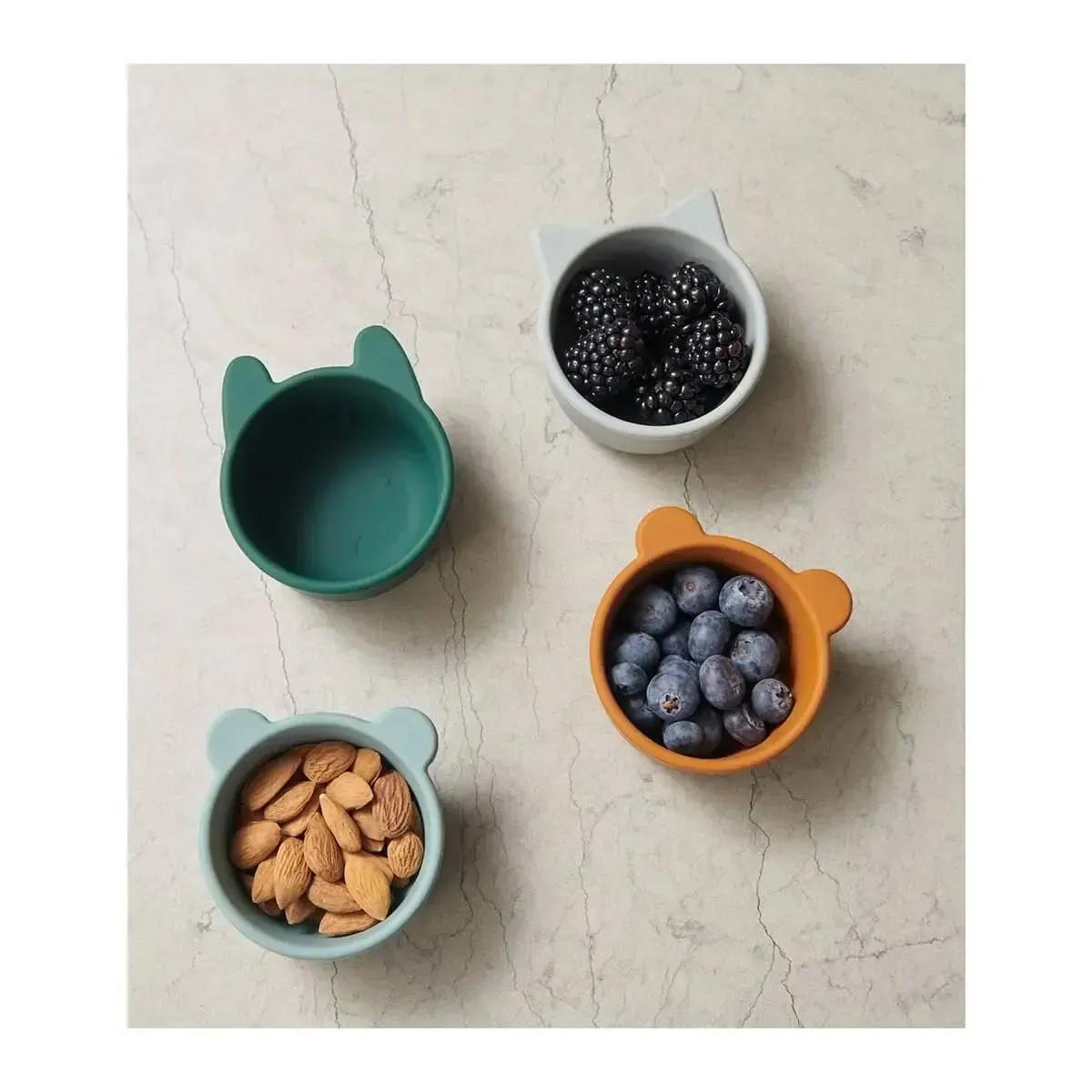 Набір силіконових мисок Liewood Malene silicone bowls 4 pack - фото 2 Набір силіконових мисок Liewood Malene silicone bowls 4 pack - фото 2