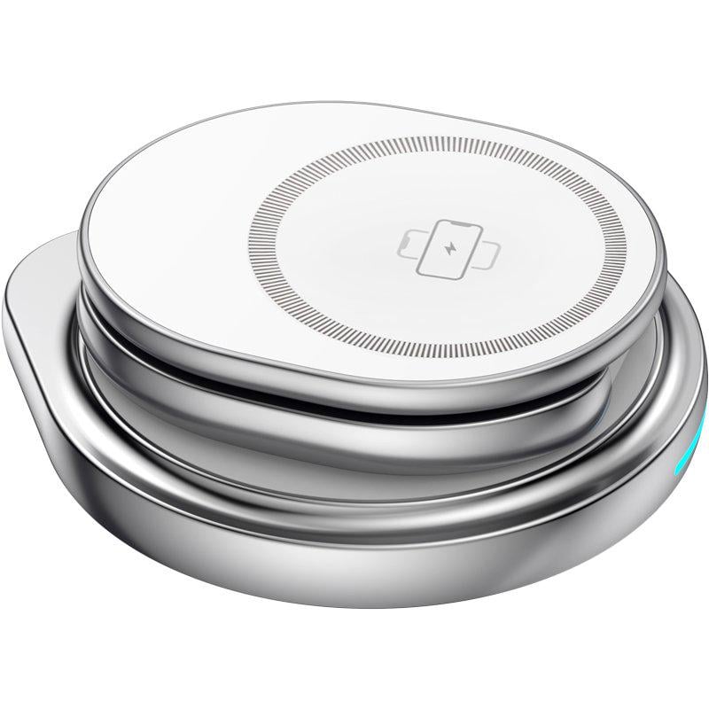 Зарядний пристрій бездротовий Gelius Foldy GP-WC011 3в1 15W White (99367) - фото 7 Зарядний пристрій бездротовий Gelius Foldy GP-WC011 3в1 15W White (99367) - фото 7