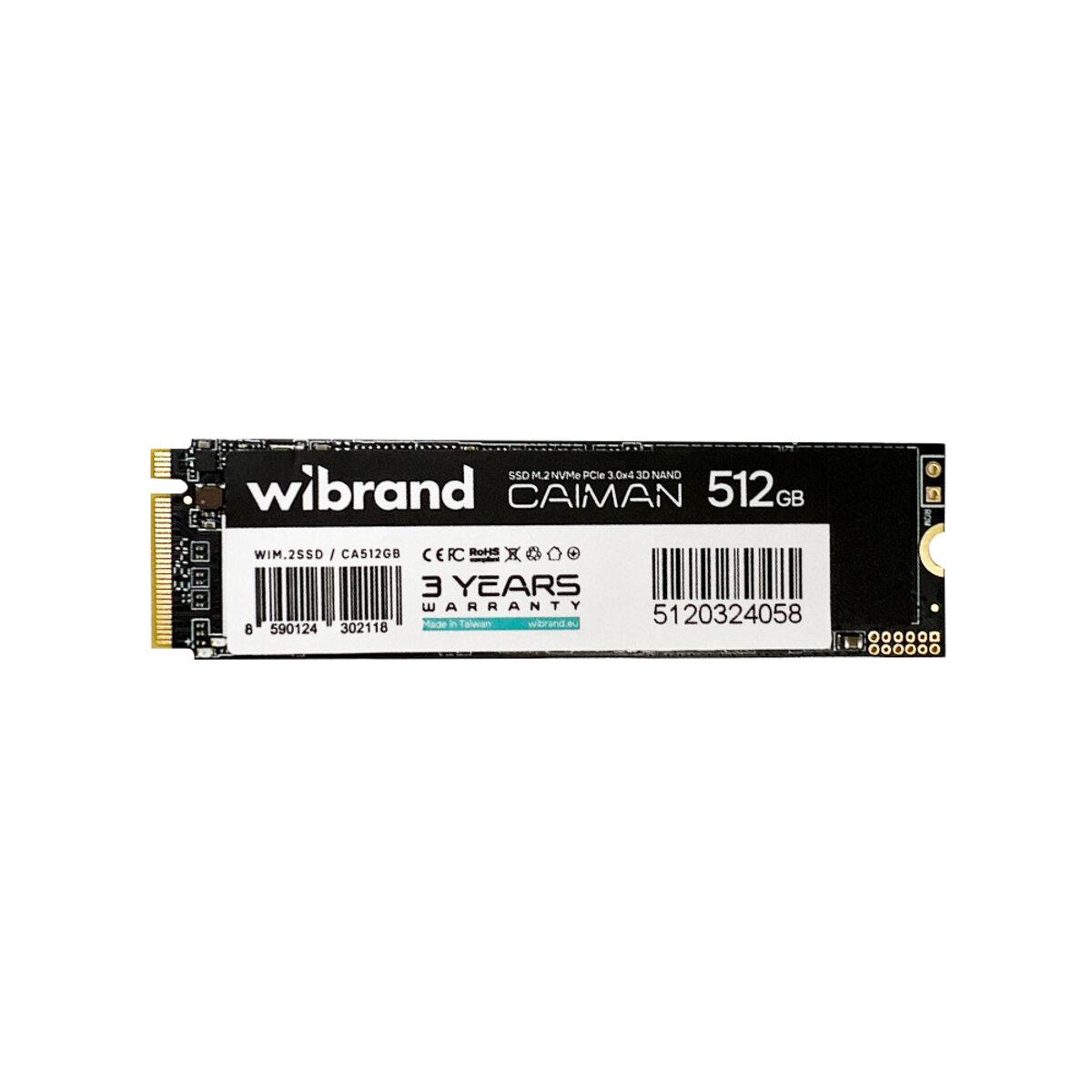 SSD-диск Wibrand Caiman 512 Гб (WIM.2SSD/CA512GB) - фото 2