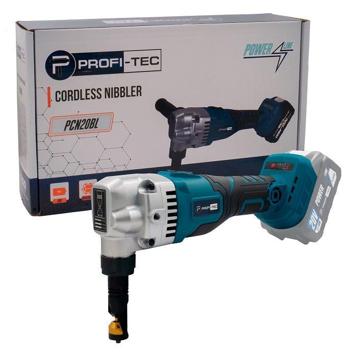Ножиці кумуляторні висічні PROFI-TEC PCN20BL 20V POWERLine без акумуляторів та зарядного пристрою (005952)