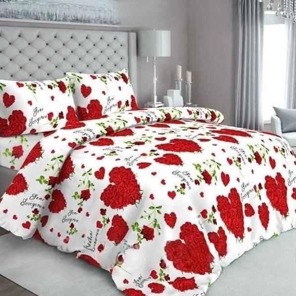 Комплект постельного белья Vital Textile Голд Люкс бязь полуторный 150х220 см (BL1.5-682)