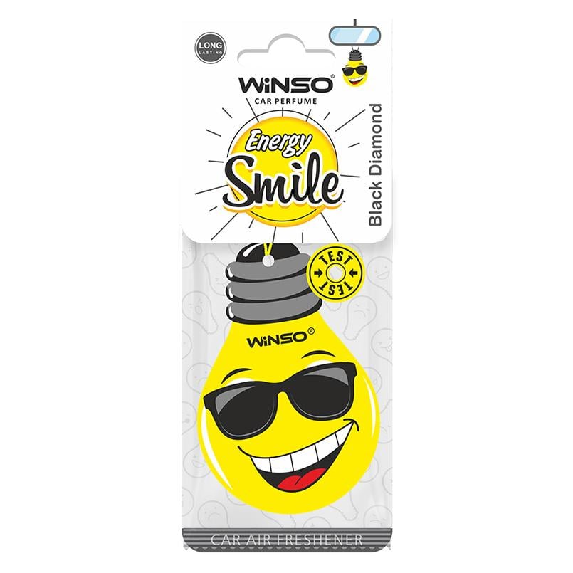 Ароматизатор WINSO Energy Smile Black Diamond (990310)