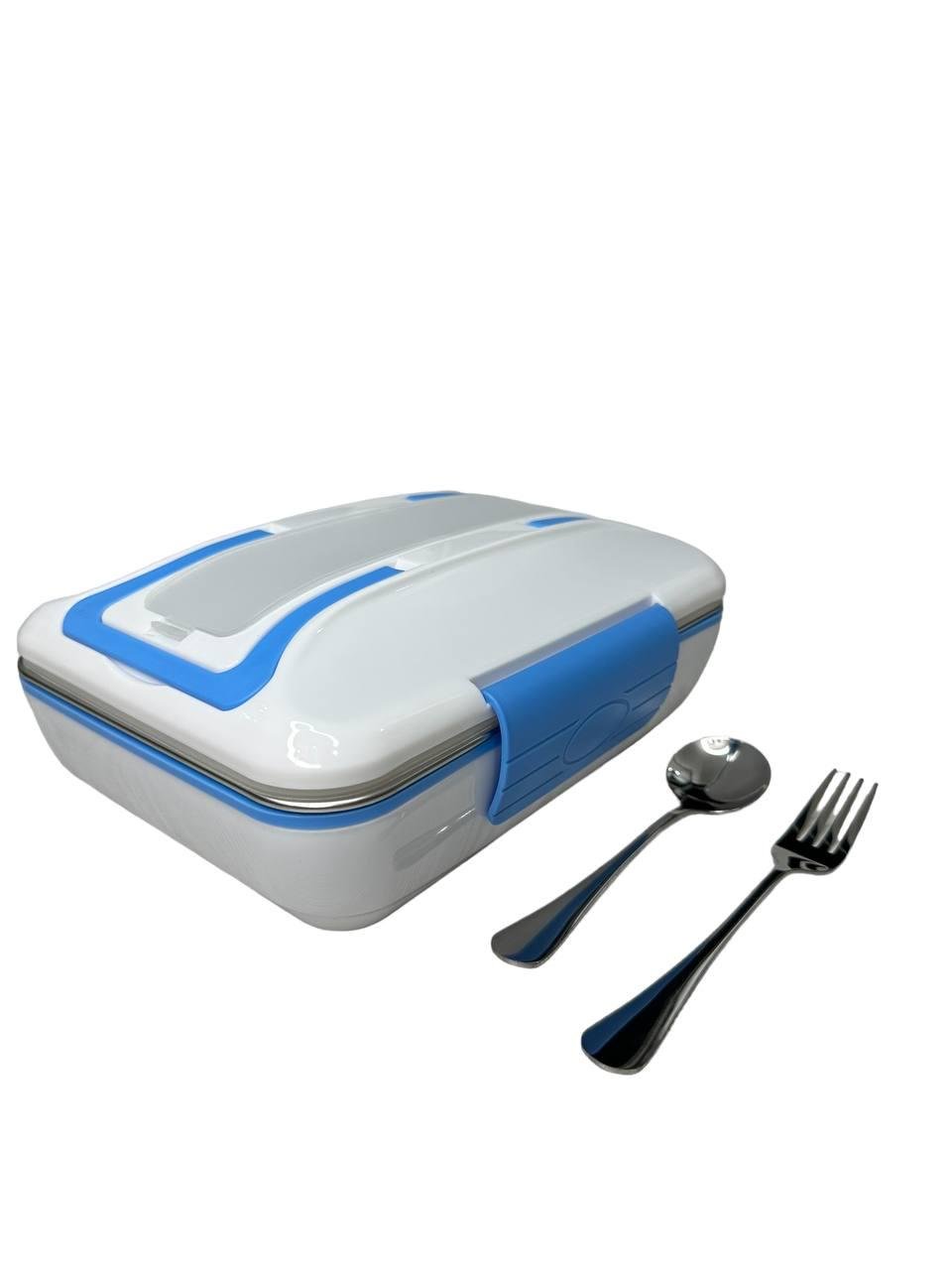 Ланч-бокс портативний The Electric Lunch Box із підігрівом від мережі 220 V 820 мл Синій - фото 4