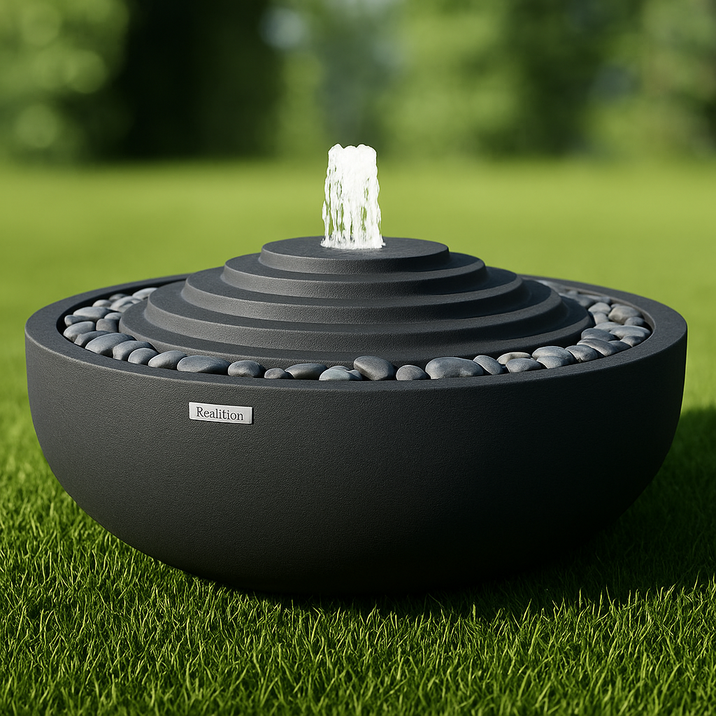 Фонтан бетонный садовый Тао 1200x545 мм (26224651)