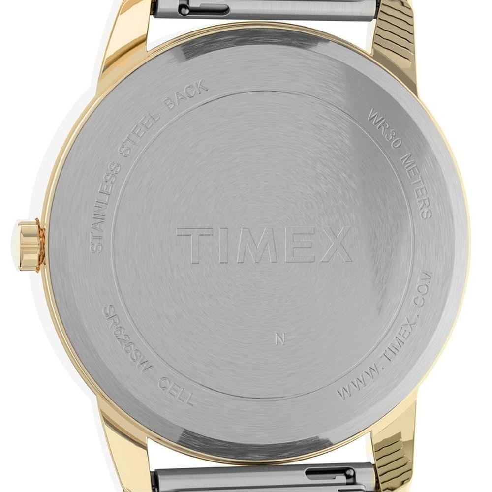 Наручные часы мужские Timex Easy Reader кварцевые Gold (Txg025500) - фото 5 Наручные часы мужские Timex Easy Reader кварцевые Gold (Txg025500) - фото 5