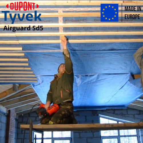 Пароізоляційна мембрана Tyvek Airguard Sd5 1,5x50 м (8914304) - фото 9