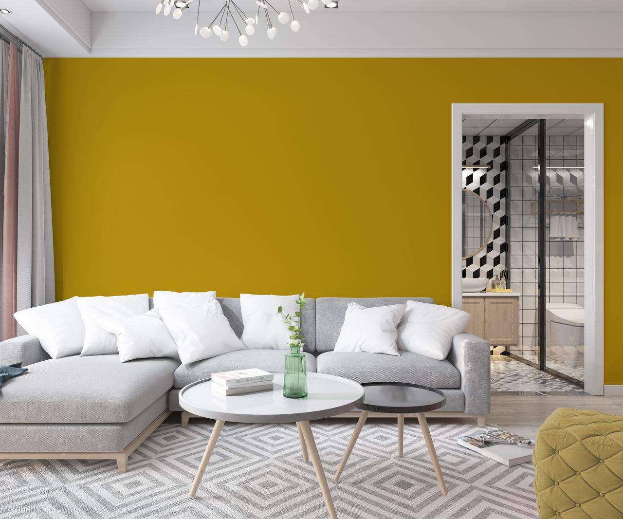 Фарба інтер'єрна латексна Skyline 5 л 2060Y C Янтар (2487185950) - фото 3