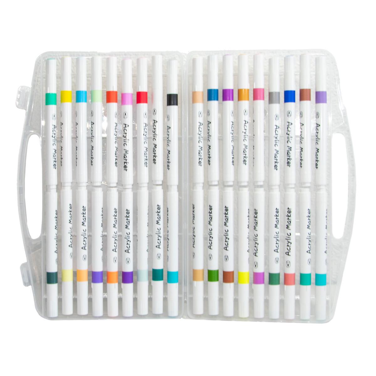 Маркеры акриловые для скетчинга 36 шт. (1010888-White-36) - фото 2 Маркеры акриловые для скетчинга 36 шт. (1010888-White-36) - фото 2