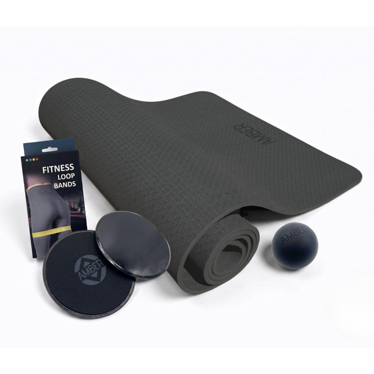 Набор для фитнеса Amber Home Fitness 4в1 (set-HF4) Набор для фитнеса Amber Home Fitness 4в1 (set-HF4)
