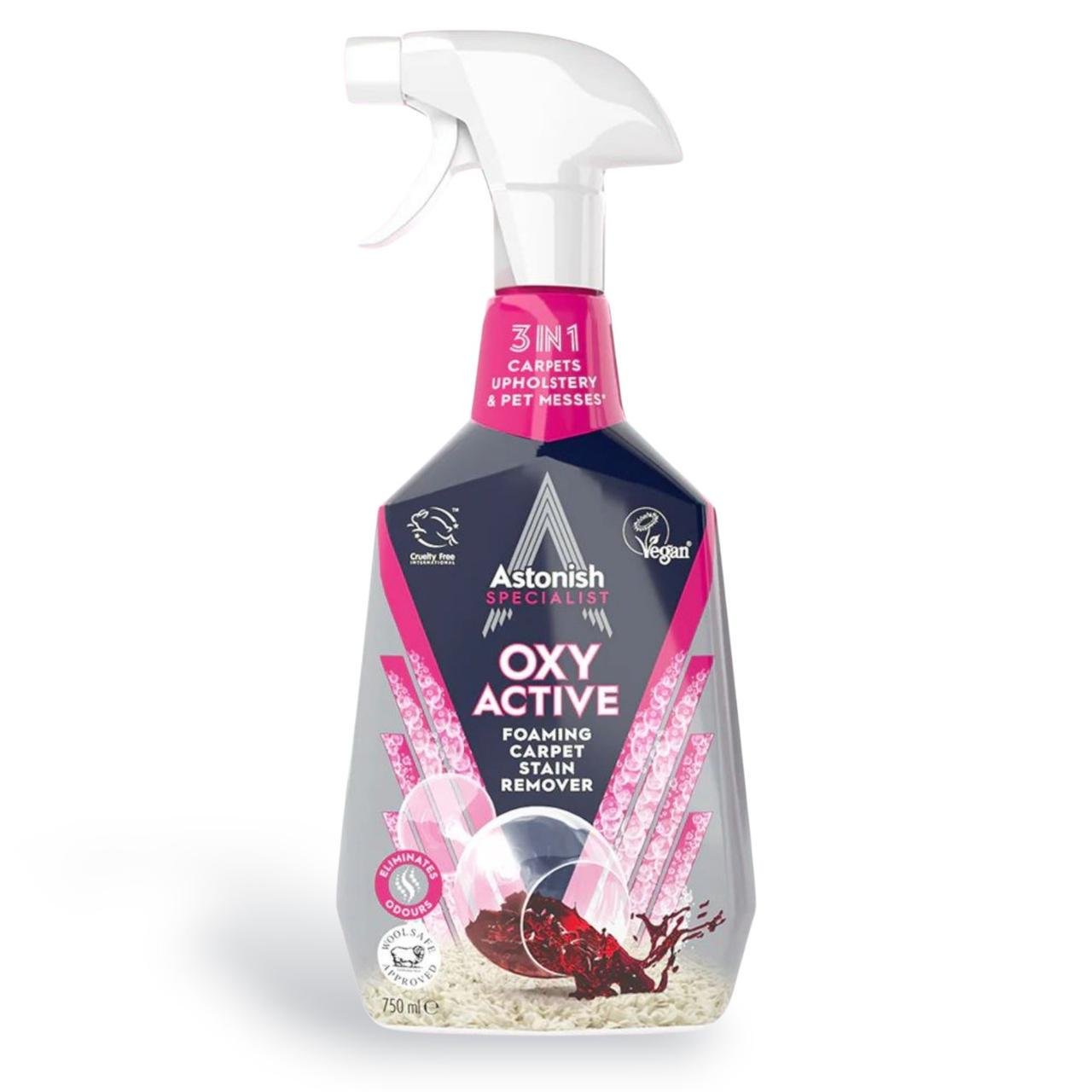 Спрей для виведення плям Astonish для килимів і текстильних поверхонь 750 мл - фото 1 Спрей для виведення плям Astonish для килимів і текстильних поверхонь 750 мл - фото 1