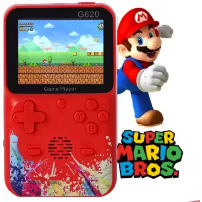 Игровая консоль Handheld Game Boy G620 портативная 500 игр Red (589541) - фото 2