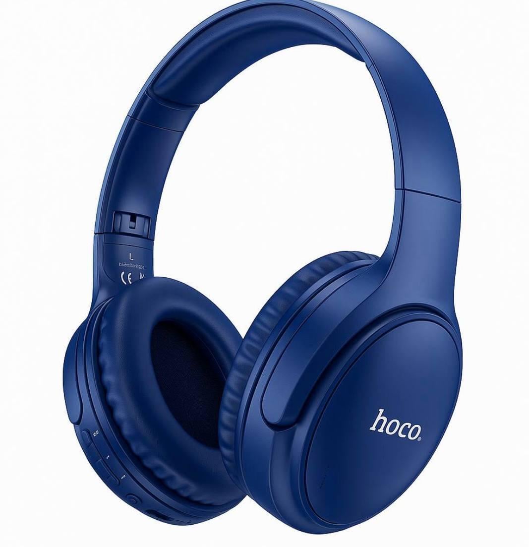 Наушники беспроводные Hoco W40 Mighty Blue (м00114)