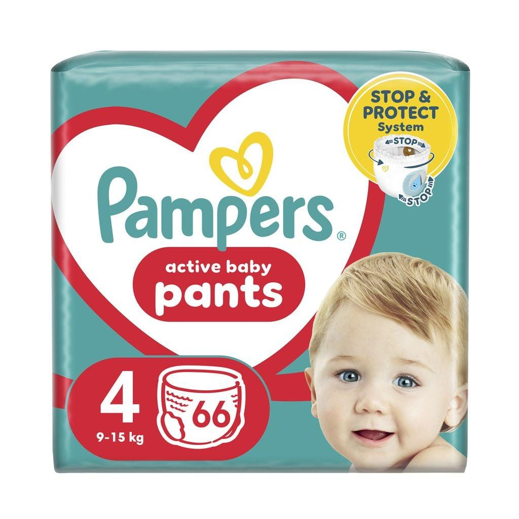Подгузники-трусики детские Pampers Active Baby Pants р. 4 9-15 кг 66 шт. (PD262532)