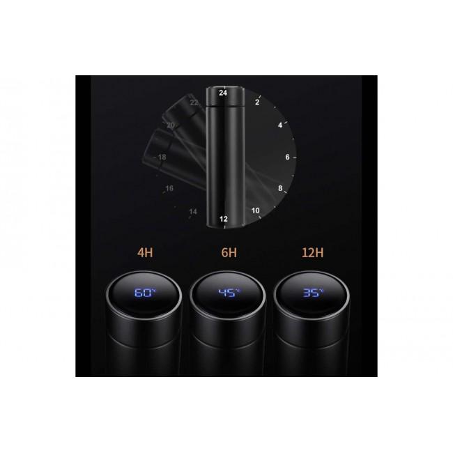 Термос с термометром и дисплеем 500 мл Розовый (402601) - фото 7 Термос с термометром и дисплеем 500 мл Розовый (402601) - фото 7